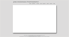 Desktop Screenshot of janemphotography.com