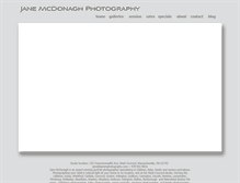 Tablet Screenshot of janemphotography.com